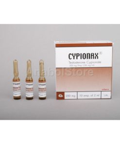 Testosterone Cypionate, Cypionax, 200mg/amp