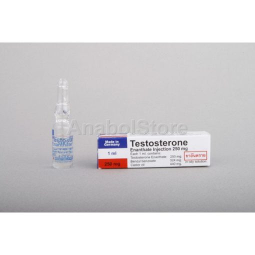 Testosterone Enanthate (Germany), Testoviron, 250mg/amp