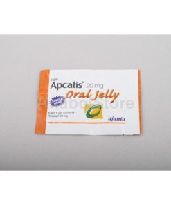 Cialis en gel, Apcalis, Oral Jelly (India), tadalafil, 20 mg/sachet