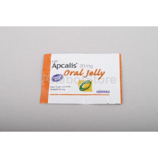 Cialis en gel, Apcalis, Oral Jelly (India), tadalafil, 20 mg/sachet