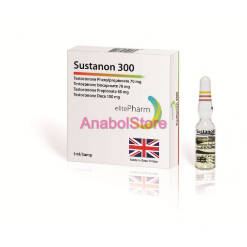 Sustanon, Testosterone Compound, 1ml, 300mg ElitePharm